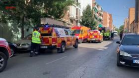 Emergencias Madrid atiende al trabajador de limpieza que sufrió un golpe de calor