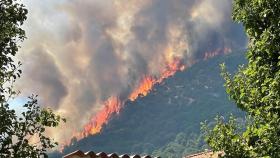 Incendio en Cebreros