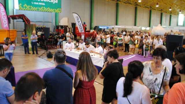 Foto de archivo de la Feria Internacional del Ajo de Las Pedroñeras.