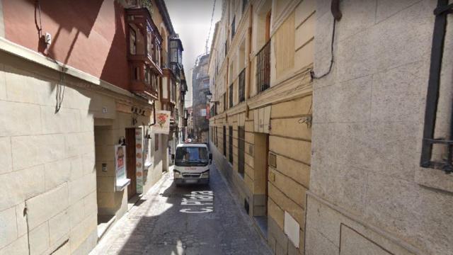 Calle de La Plata en Toledo. Foto: Google Maps.