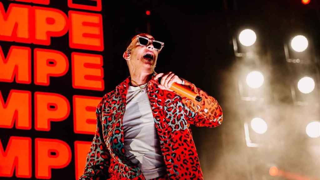 Daddy Yankee, en una imagen del concierto ofrecido en Málaga este julio.