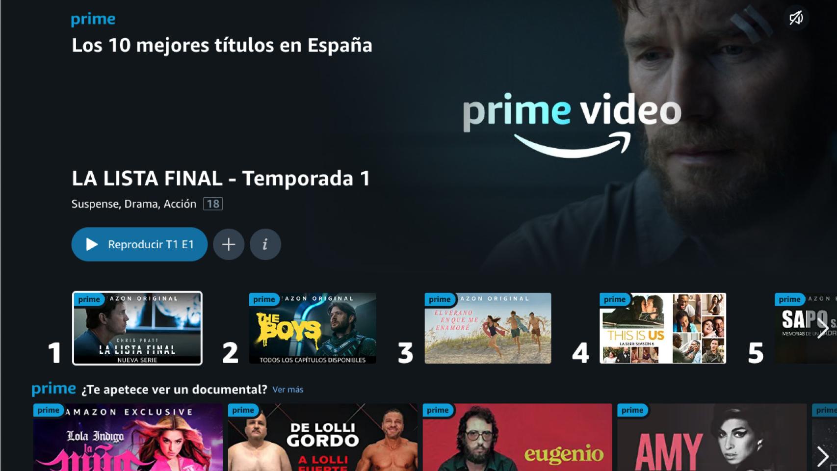 Así es la nueva interfaz de Amazon Prime Video: Un rediseño necesario, lo más visto y búsquedas mejoradas