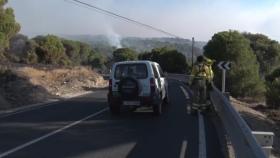 Vídeo del incendio forestal de Cebreros