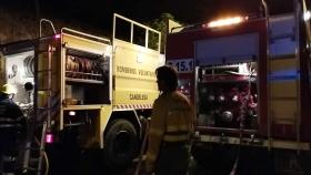 Los bomberos voluntarios de Candeleda