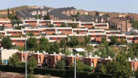 Viviendas unifamiliares en el barrio de Valparaíso de Toledo.