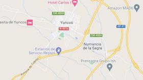 Plano de Yuncos en Google Maps