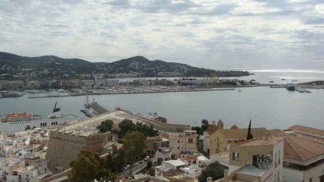 Vista de Ibiza.
