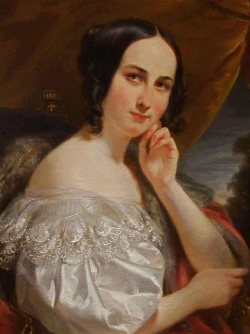 Portrait of an unknown woman (1836), Josef Danhauser.
