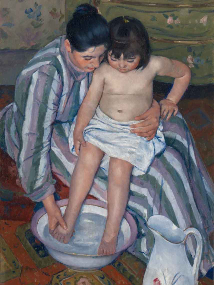 The Child’s Bath (1893), Mary Cassatt.