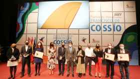 Imagen del 2021 en la entrega del Premio de Periodismo Francisco de Cossío