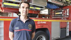 Javier Reinoso, jefe del Servicio Municipal de Bomberos de Valladolid