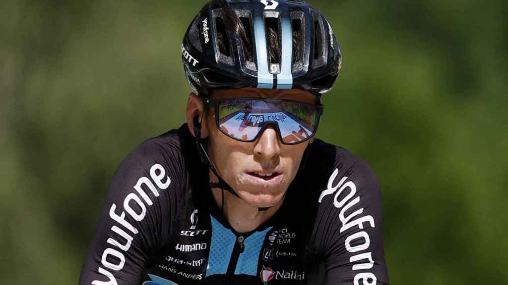 Romain Bardet durante el Tour de Francia 2022