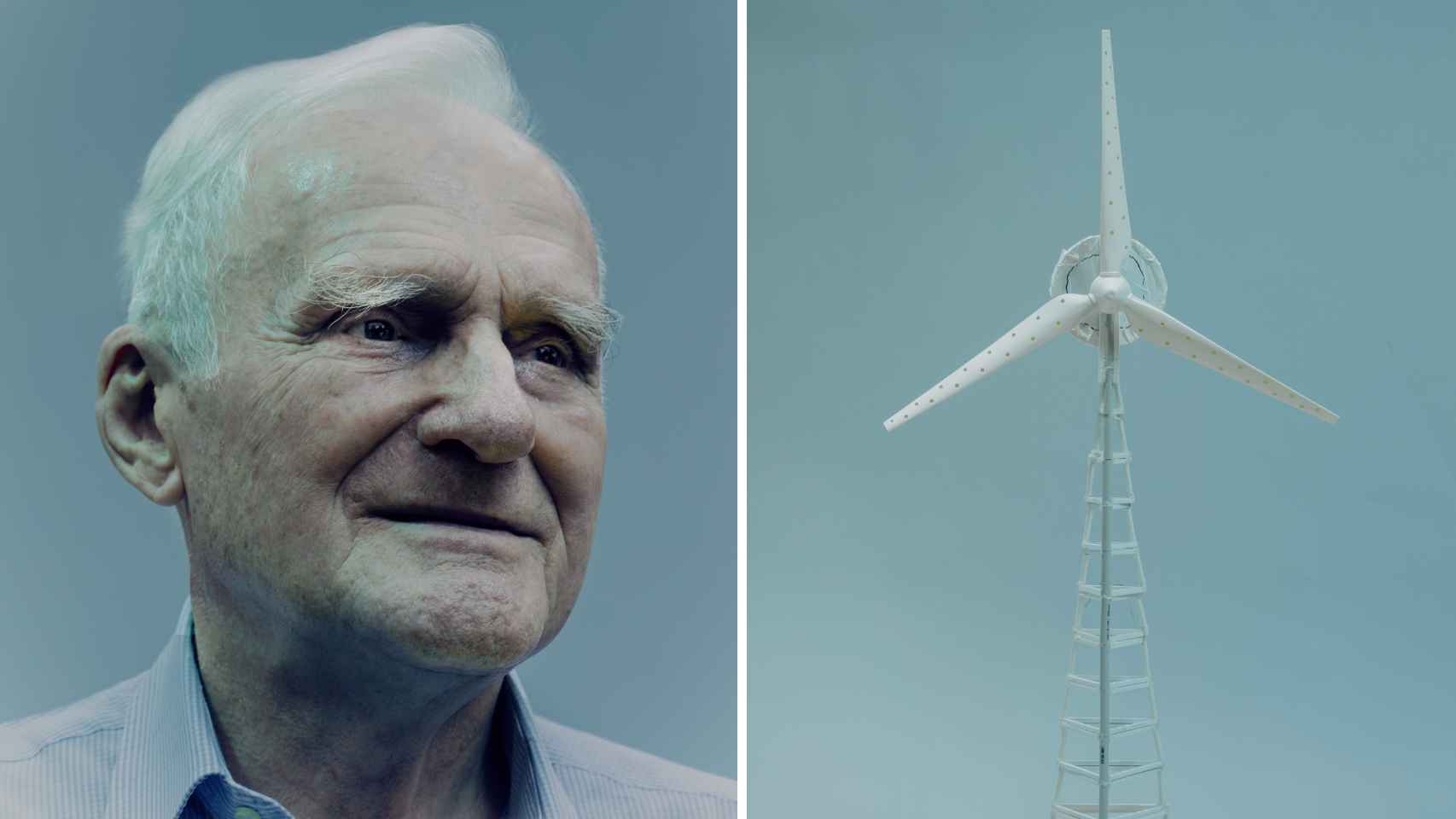 El enorme aerogenerador que produce el triple de energía inventado por un  jubilado de 92 años