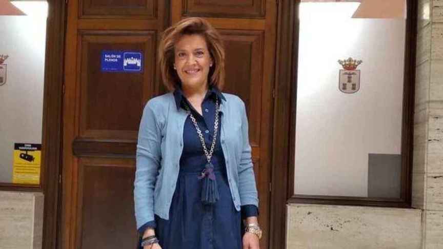 Rosario Velasco, concejal de Vox en el ayuntamiento de Albacete.