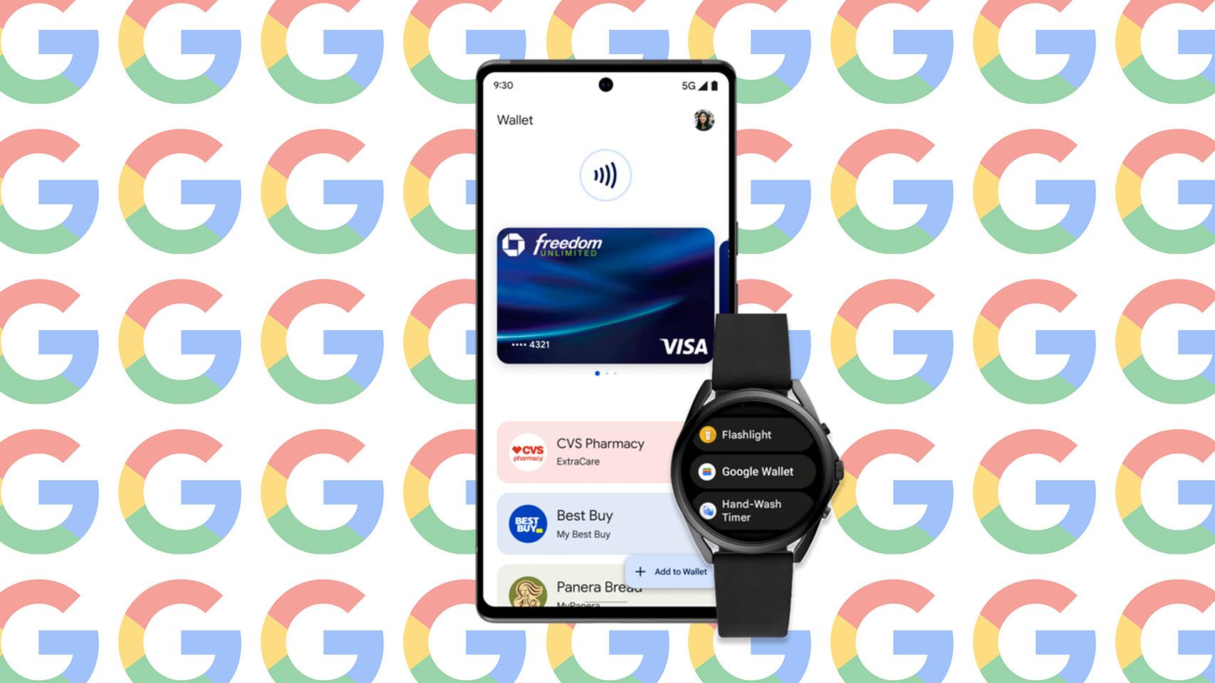 Paga sin contacto con tu reloj inteligente - Billetera de Google