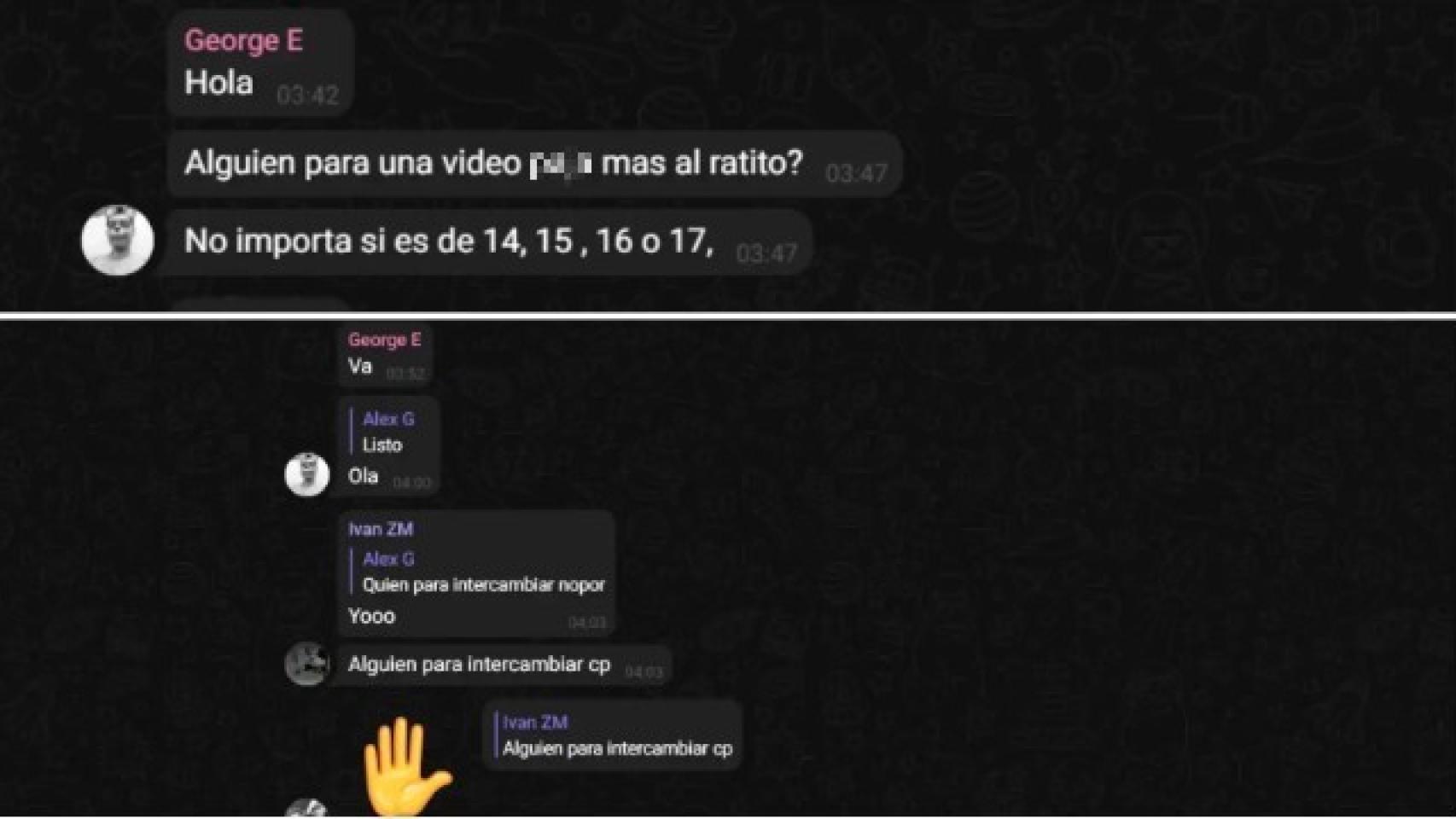 Videosxxx12 - Infiltrado en un grupo de Telegram de pornografÃ­a infantil: asÃ­ operan las  oscuras redes de pedÃ³filos