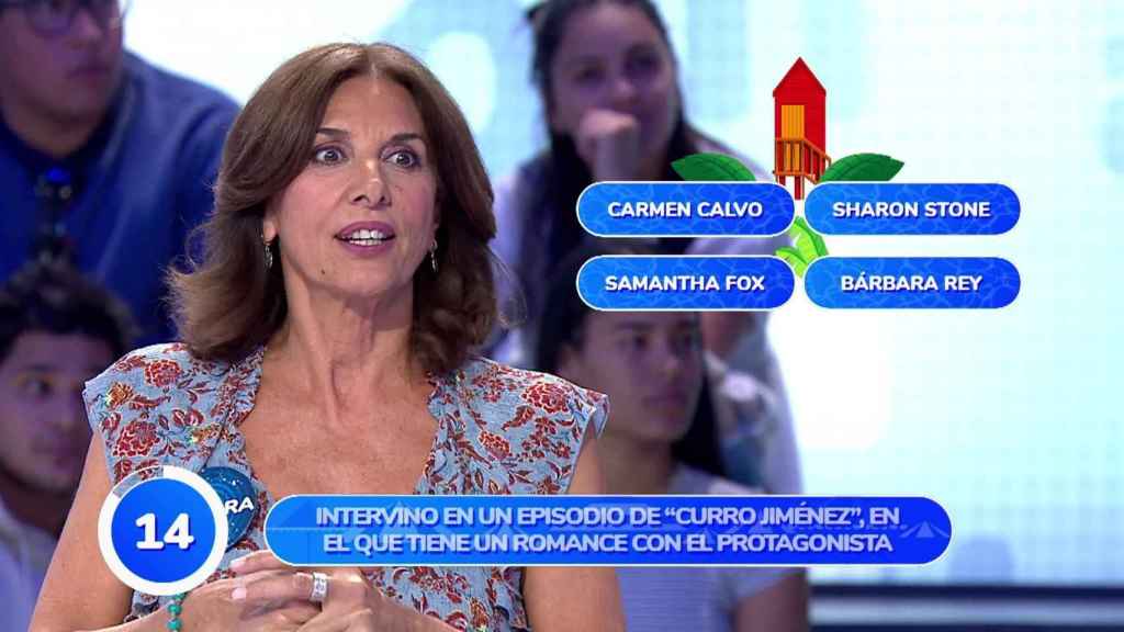 Pastora Vega, en ‘Pasapalabra’ en Antena 3