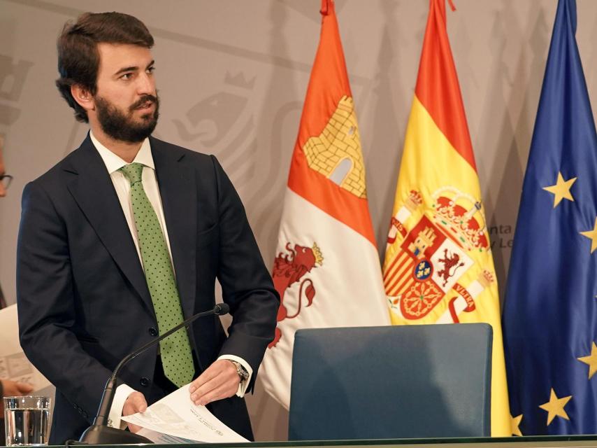 Juan García-Gallardo, vicepresidente de la Junta de Castilla y León