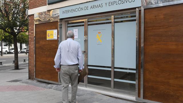 Intervención de Armas de la Comandancia de la Guardia Civil de León