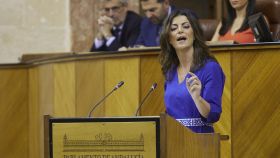 La portavoz de Vox en el Parlamento andaluz, Macarena Olona.