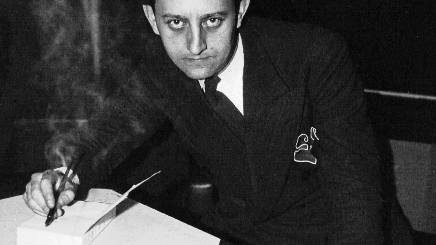 El escritor André Malraux.