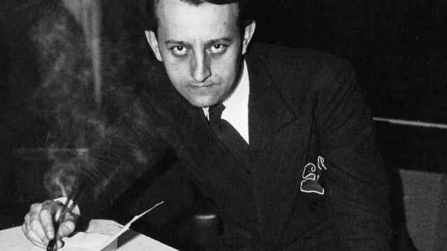 El escritor André Malraux.