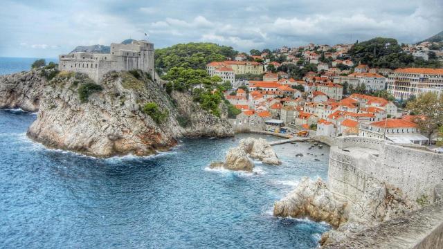 Playa de Dubrovnik, en Croacia.