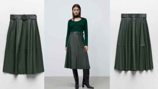 Últimas unidades: La falda de las rebajas de Zara que no te quitarás el próximo invierno por 12´95 euros