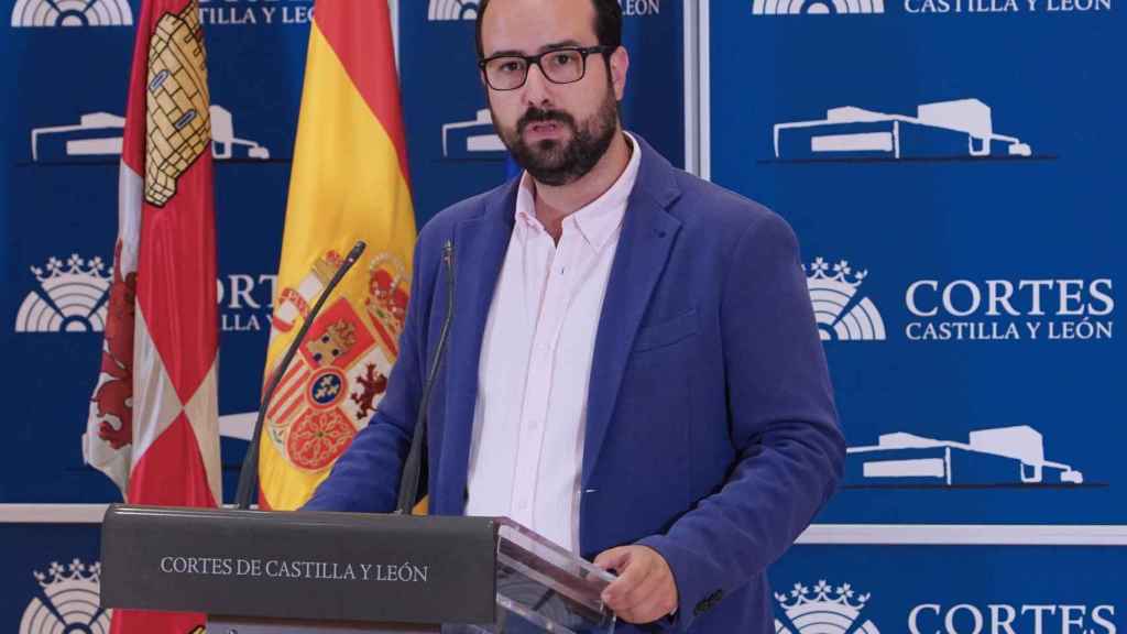 Ángel Hernández, secretario general del Grupo Parlamentario Socialista de las Cortes de Castilla y León