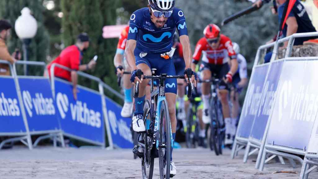 Iván Ramiro Sosa durante una etapa de la Vuelta a Andalucía