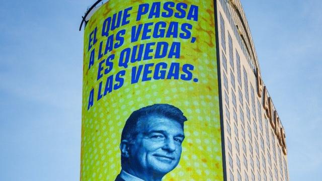 Nuevo mensaje de Laporta al Real Madrid: Lo que pasa en Las Vegas, se queda en Las Vegas