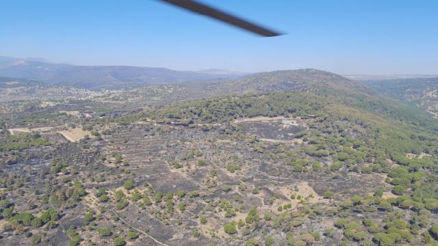 Incendio en Cebreros