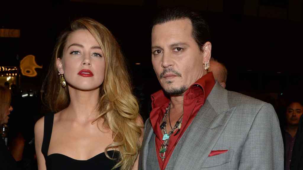 Amber Heard y Johnny Depp en una imagen de archivo.