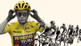 Jonas Vingegaard y el equipo Jumbo-Visma del Tour de Francia