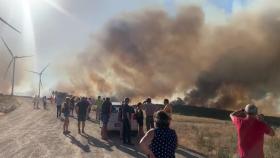 Incendio Forestal en Vegalatrave (Zamora)
