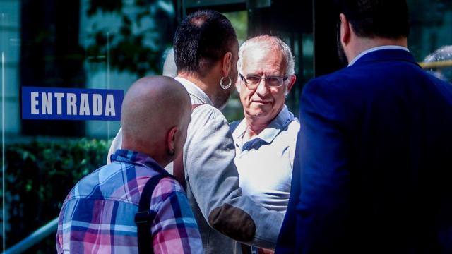 El ex jefe de ETA 'Mikel Antza', antes de su declaración en la Audiencia Nacional, el pasado jueves.