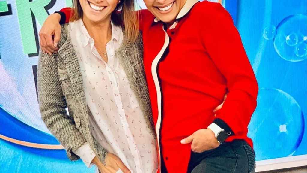 Patricia Lennon y Sonsoles Ónega en una foto de redes sociales.