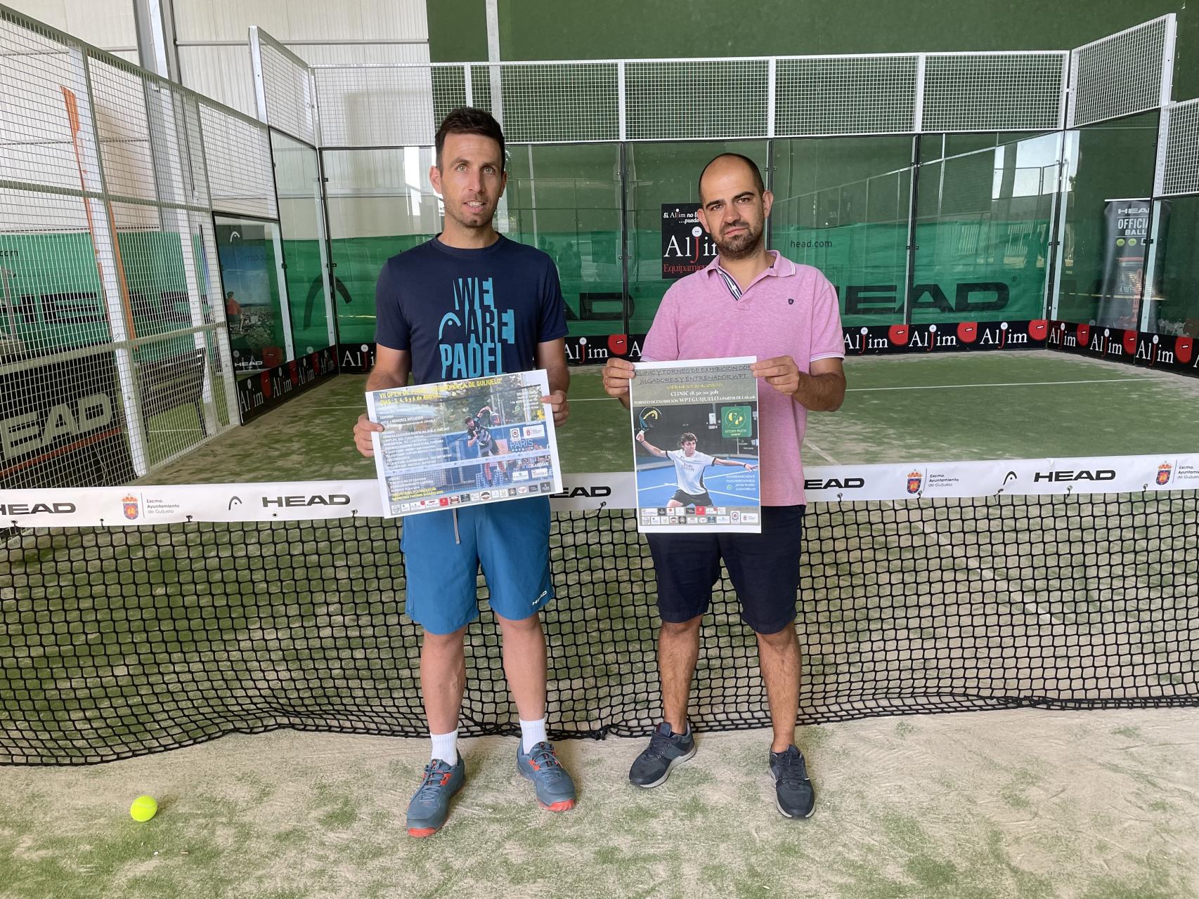 Presentación del Campeonato y 'clinic' de pádel de Guijuelo