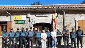 La subdelegada del Gobierno visita el cuartel de la Guardia Civil de La Alberca