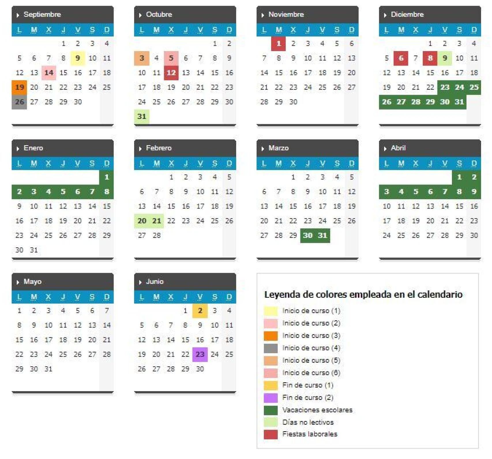 Matrona Cobertura Desfile Calendario Escolar 2023 Bachillerato Gr Fico   690941047 226083047 1706x1590 