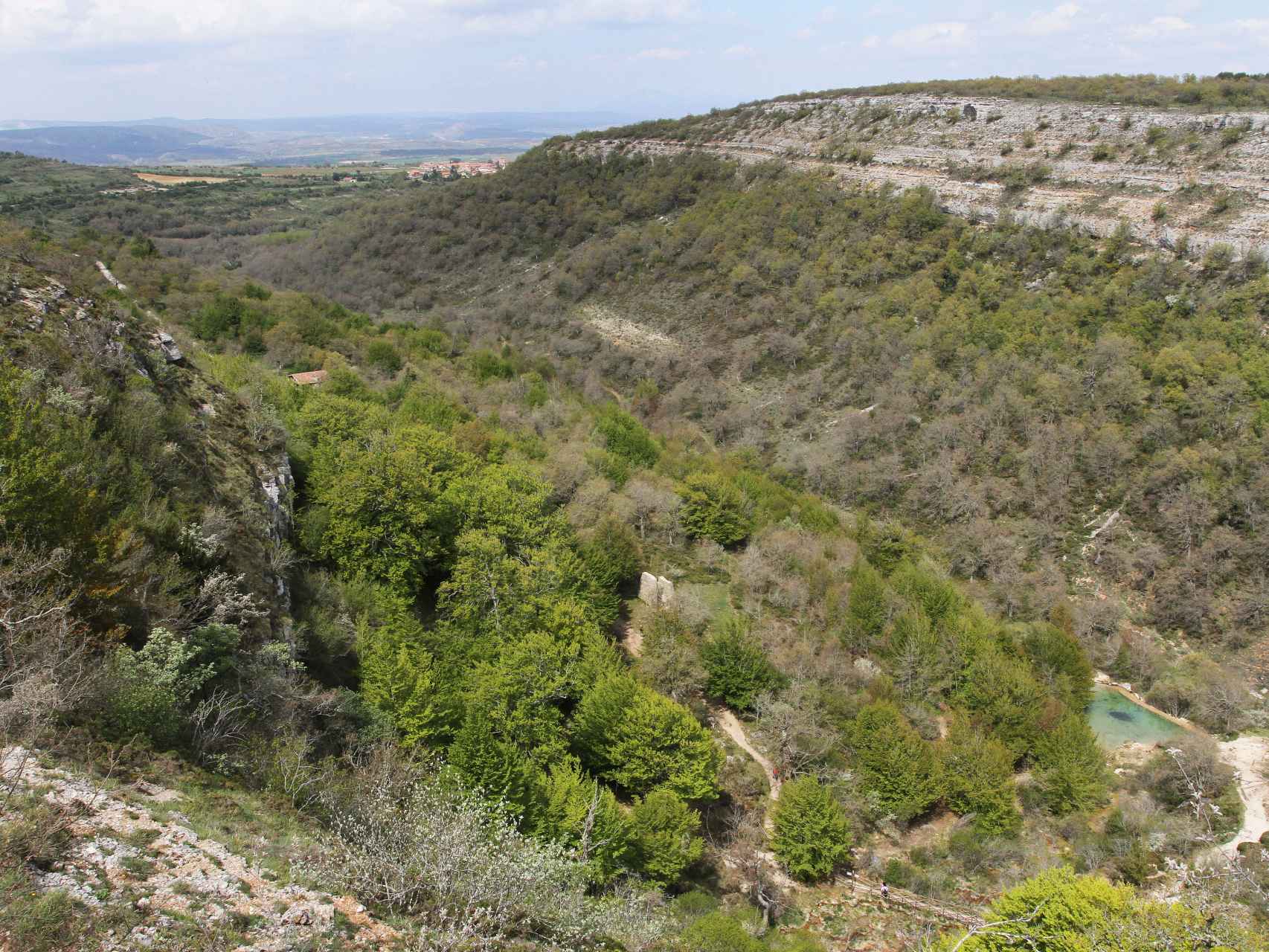 Imagen de archivo del Geoparque de Las Loras, en Palencia.