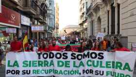 Protesta multitudinaria en Zamora por la gestión de los incendios