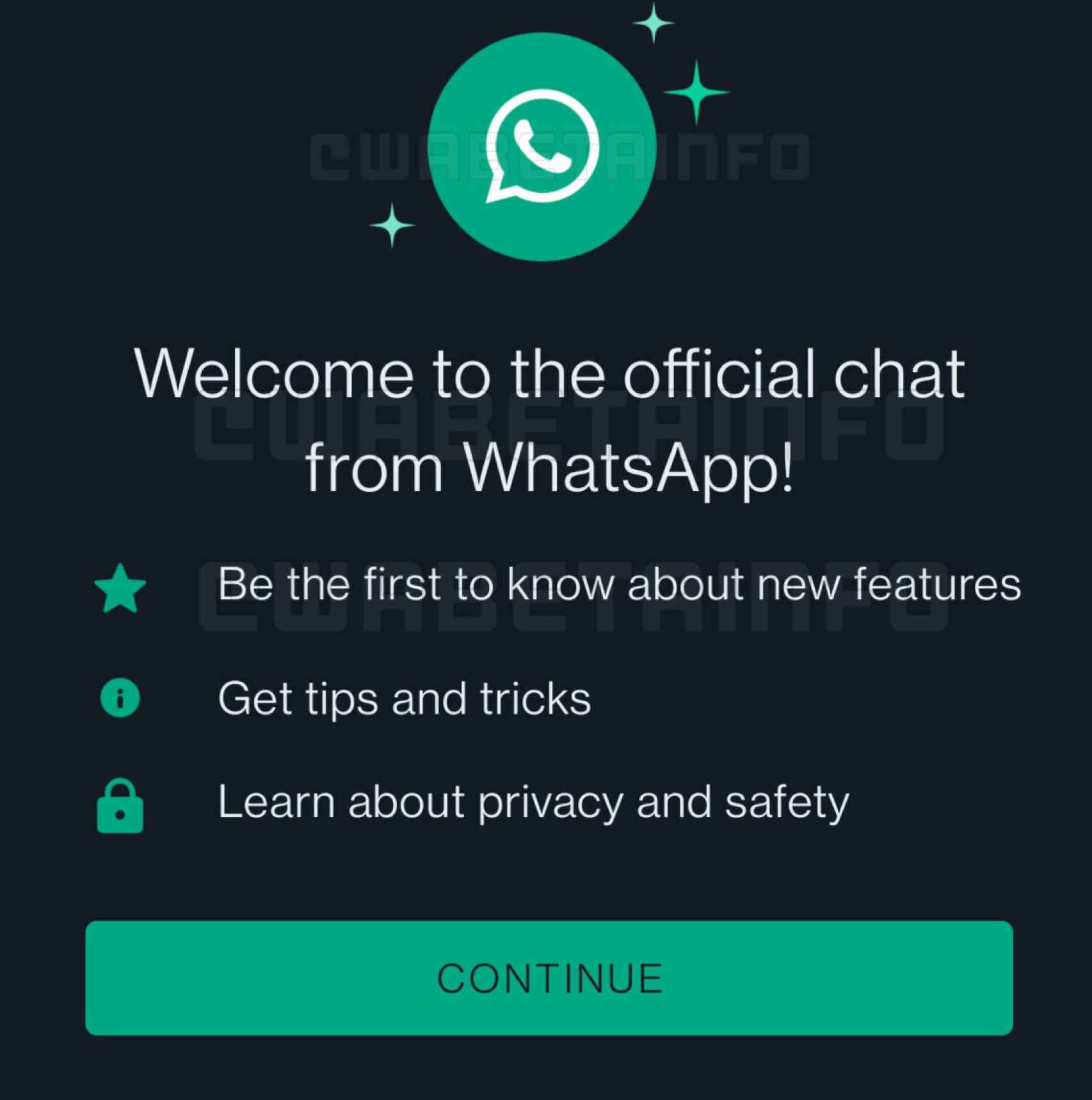 Canal oficial de WhatsApp