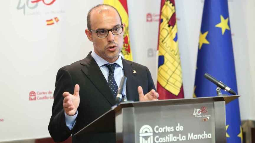 Pablo Bellido, presidente de las Cortes de Castilla-La Mancha. Foto: Óscar Huertas