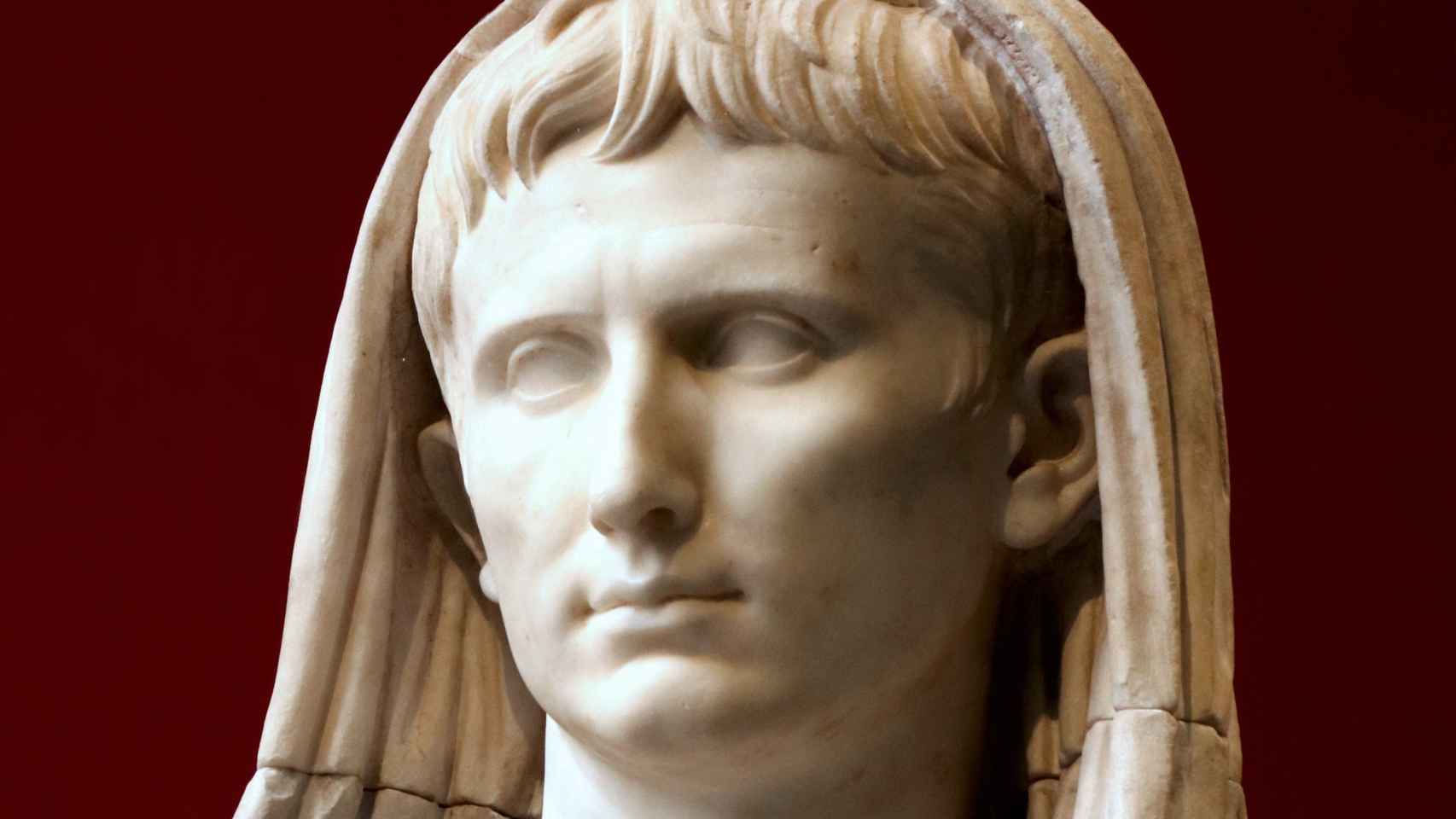 Busto de Augusto de finales del siglo I a.C.