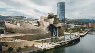 El museo Guggenheim de Bilbao.