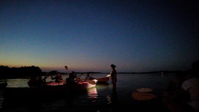 Lagunas de Villafranca en kajak.