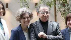 Roberto Verino junto a su hija Cristina en una imagen de archivo.