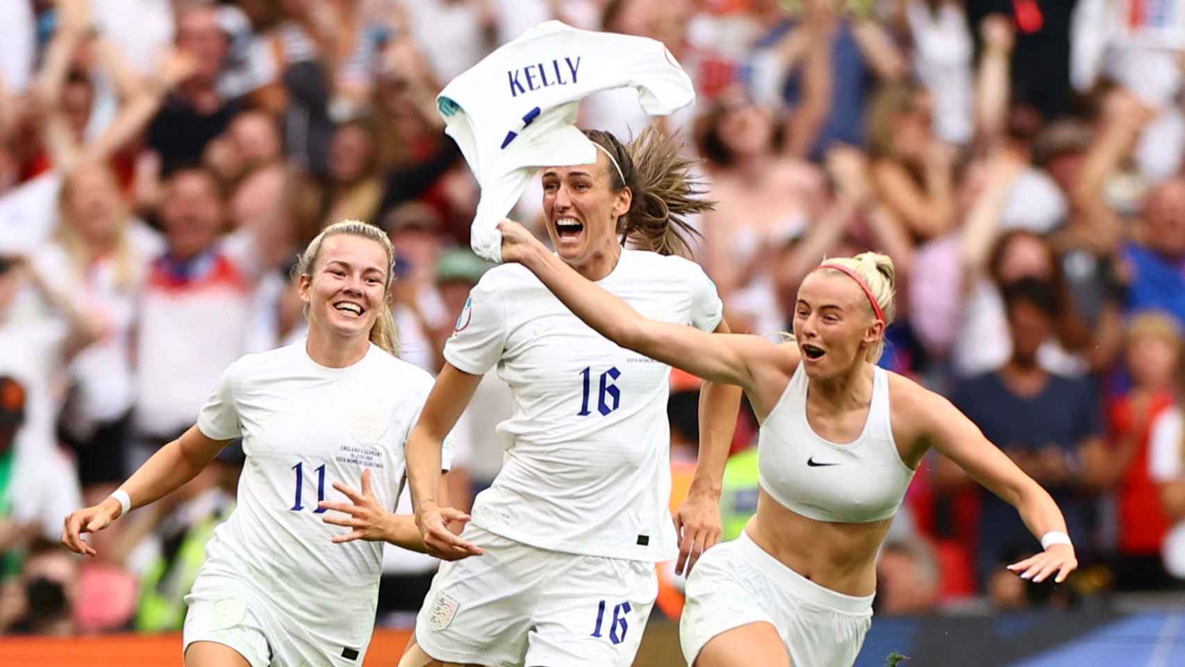 Inglaterra se lleva en la prórroga contra Alemania la Eurocopa femenina de los récords thumbnail