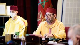Mohamed VI y el príncipe heredero Mulay Hasán, en una imagen del pasado 23 de julio.